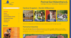 Desktop Screenshot of parimal.de